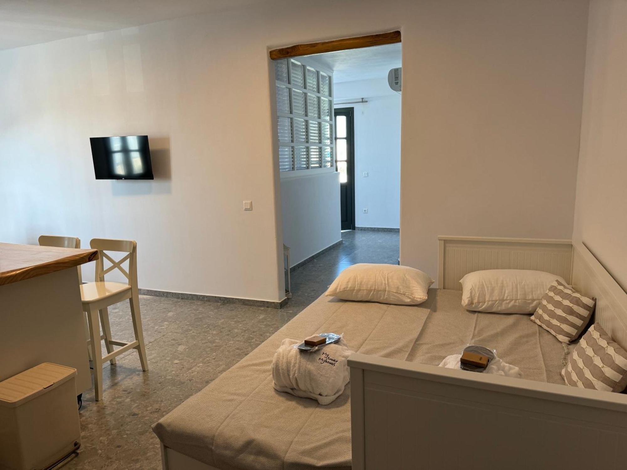 My Inner Mykonos Apartment Ano Mera Ngoại thất bức ảnh